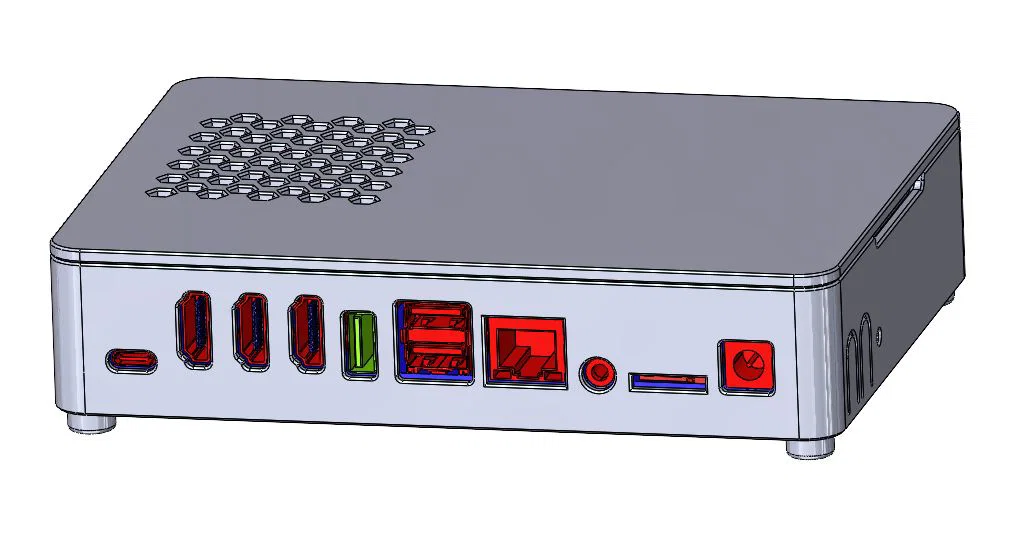 Vỏ hộp in 3D cho FriendlyElec CM3588 NAS nhỏ gọn - Image 1