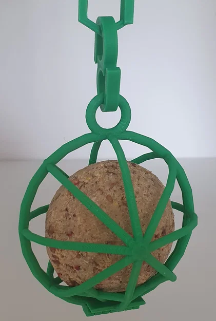 Máng Treo Fat Ball Cho Chim Kèm Móc Treo Cây - Image 2
