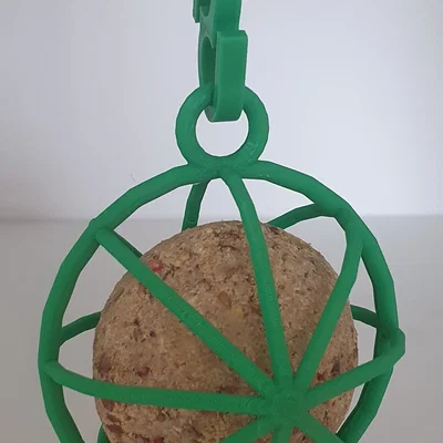 Máng Treo Fat Ball Cho Chim Kèm Móc Treo Cây