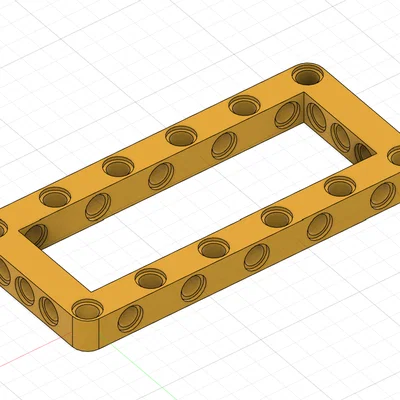 Khung LEGO Technic loại B (LEGO Technic frame type B)