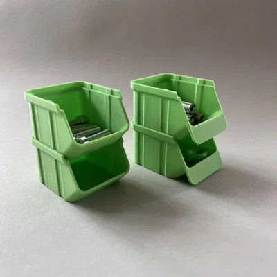 Hộp đựng đồ mini xếp chồng - Giải pháp lưu trữ thông minh cho góc làm việc