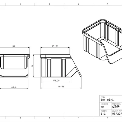 Hộp đựng đồ mini xếp chồng - Giải pháp lưu trữ thông minh cho góc làm việc
