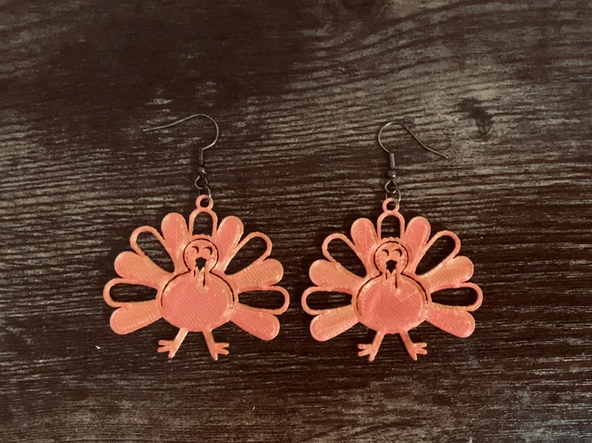 Bông tai Gà Tây (Turkey Earrings) - Image 1