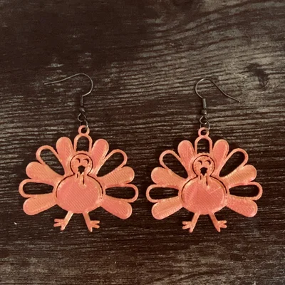 Bông tai Gà Tây (Turkey Earrings)