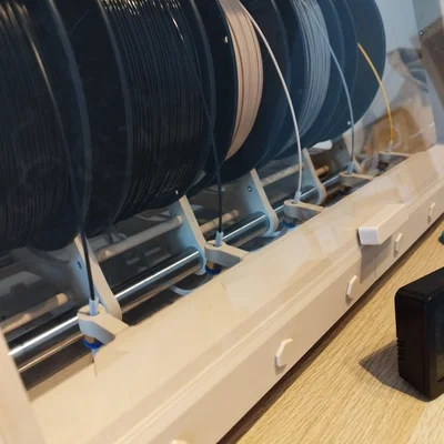 Bộ chuyển đổi 5 cuộn nhựa cho hộp chống ẩm Prusa MMU3/MMU2S