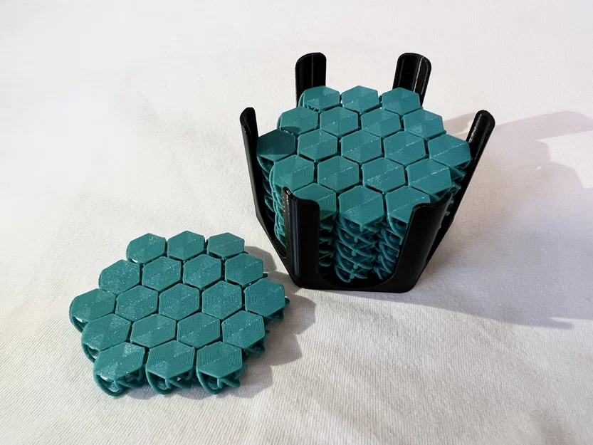 Khay Đựng Miếng Lót NASA HexCoaster Gọn Gàng - Image 1