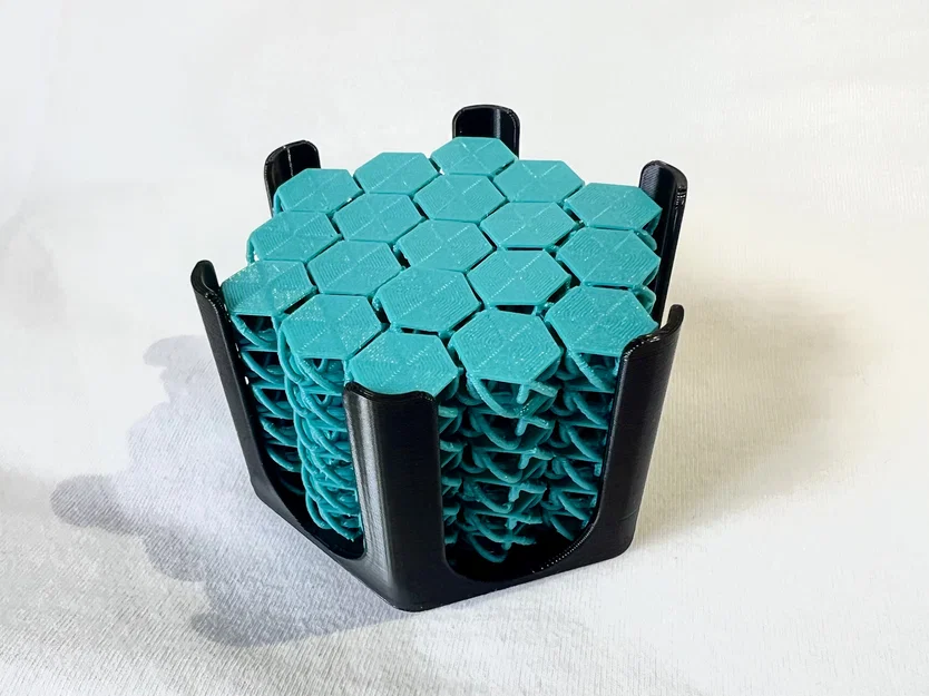 Khay Đựng Miếng Lót NASA HexCoaster Gọn Gàng - Image 2