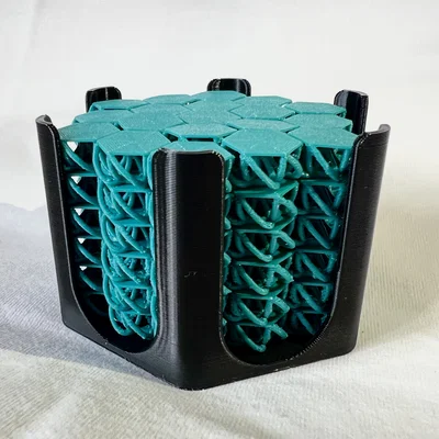Khay Đựng Miếng Lót NASA HexCoaster Gọn Gàng