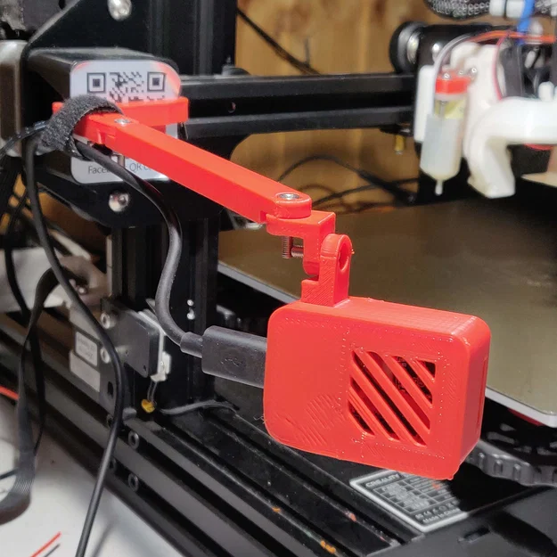 Mount ESP32Cam cho Ender 3 (modular, kẹp vào motor trục X) - Image 6