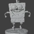 Mô hình 3D SpongeBob vui nhộn trang trí bàn làm việc - Thumbnail 2