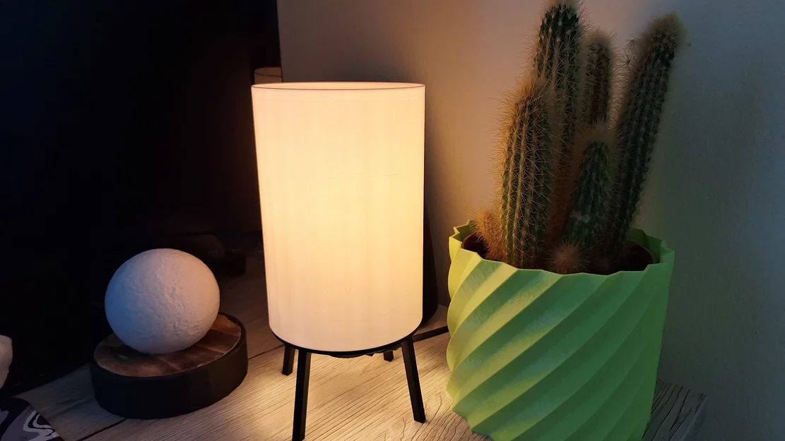 Đèn để bàn 3D tối giản: Hướng dẫn in ấn và lắp ráp cực đơn giản - Image 1
