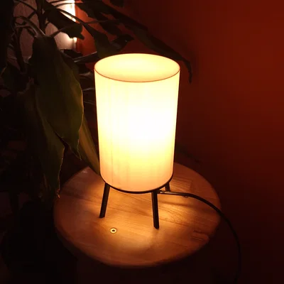 Đèn để bàn 3D tối giản: Hướng dẫn in ấn và lắp ráp cực đơn giản