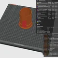 Hộp đựng bông tẩy trang phong cách trụ cột La Mã in 3D tinh tế - Thumbnail 3