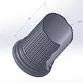 Hộp đựng bông tẩy trang phong cách trụ cột La Mã in 3D tinh tế - Thumbnail 4