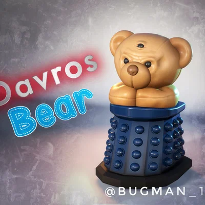 Davros Bear – Gấu Teddy Megalomaniac dễ thương