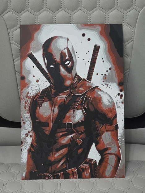Deadpool Hueforge - Image 1