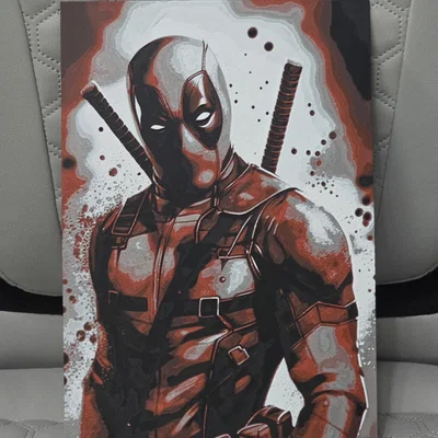 Deadpool Hueforge