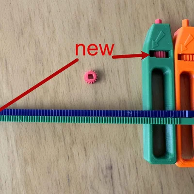 Propeller bay mạnh / Pull Copter (No Supports) - sửa bánh răng & thanh kéo