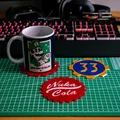 Lót Ly Fallout: Bánh Răng Vault 33 & Nắp Nuka Cola (Không Cần MMU/AMS) - Thumbnail 3