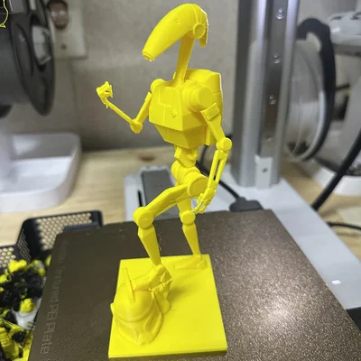 Mô hình 3D B1 Battle Droid trang trí Star Wars cực chất