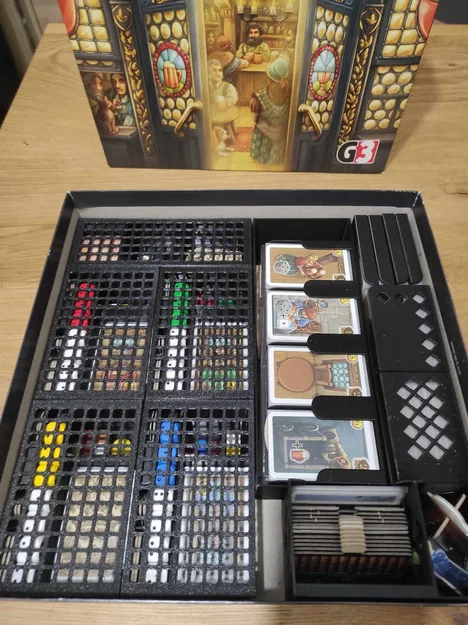 Insert/Organizer cho board game Taverns of Tiefenthal (kèm Open Doors) - Image 1