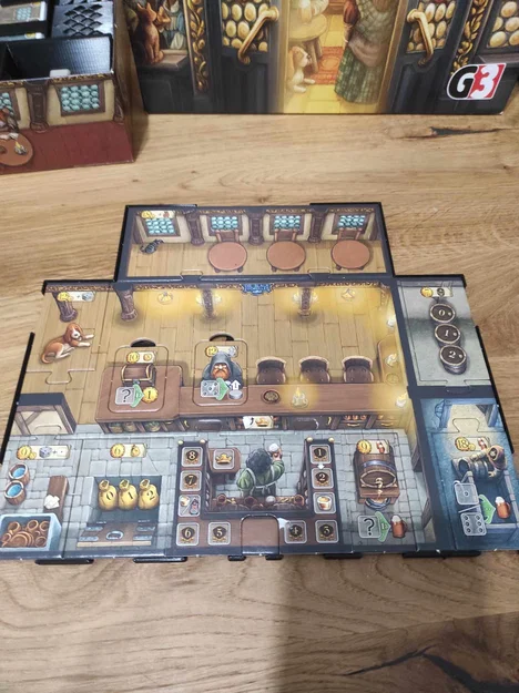 Insert/Organizer cho board game Taverns of Tiefenthal (kèm Open Doors) - Image 4