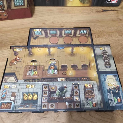 Insert/Organizer cho board game Taverns of Tiefenthal (kèm Open Doors)