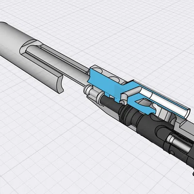 Mô hình giáo dục Bolt Carrier Group (BCG) cắt lớp cho AR-15