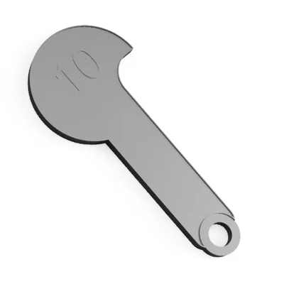 Žetony do košíku, bộ + khóa (klíč)
