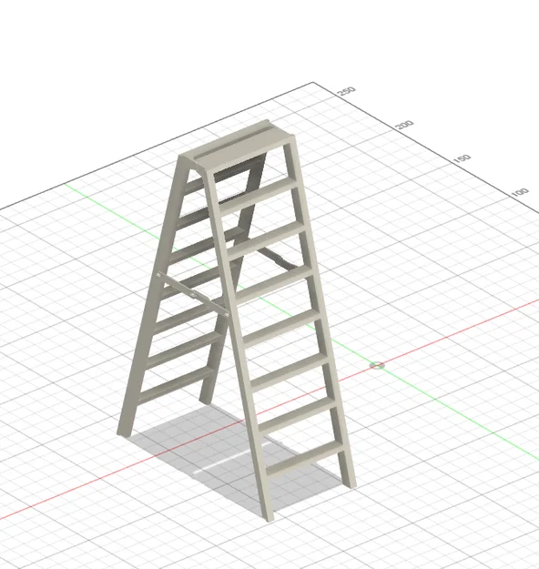 Thang gập cho WWE/AEW Action Figures (Folding Ladders) - Image 2