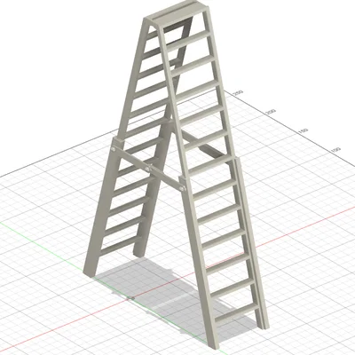 Thang gập cho WWE/AEW Action Figures (Folding Ladders)