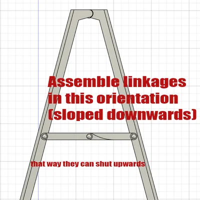 Thang gập cho WWE/AEW Action Figures (Folding Ladders)