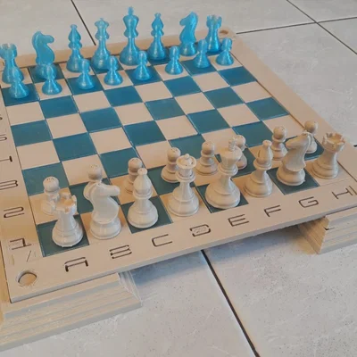 Bàn cờ Chess chi tiết (Chess Board detailed)