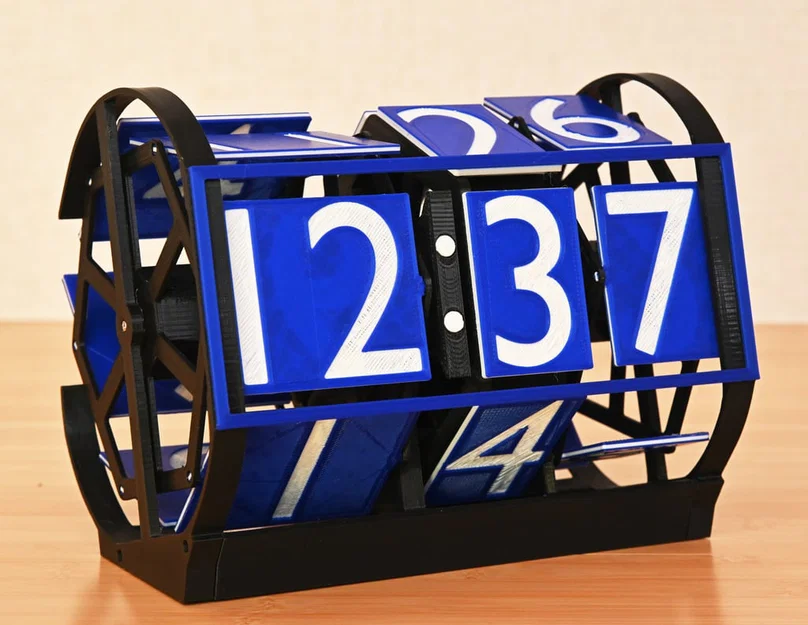 Đồng Hồ Số Cơ Non-Split Flap Digital Clock - Image 1