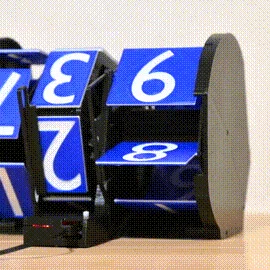 Đồng Hồ Số Cơ Non-Split Flap Digital Clock