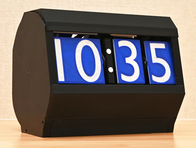 Đồng Hồ Số Cơ Non-Split Flap Digital Clock - Image 4