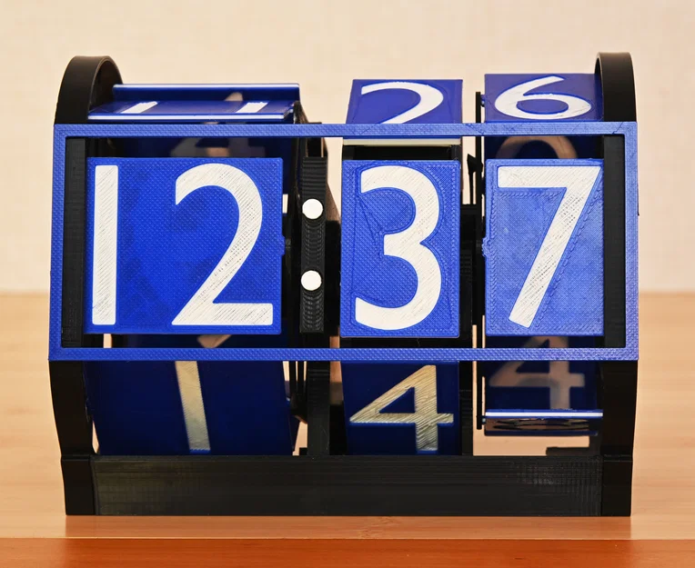 Đồng Hồ Số Cơ Non-Split Flap Digital Clock - Image 7