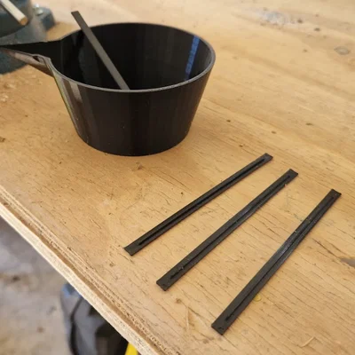 Cốc pha trộn và que khuấy chuyên dụng in 3D cho DIY