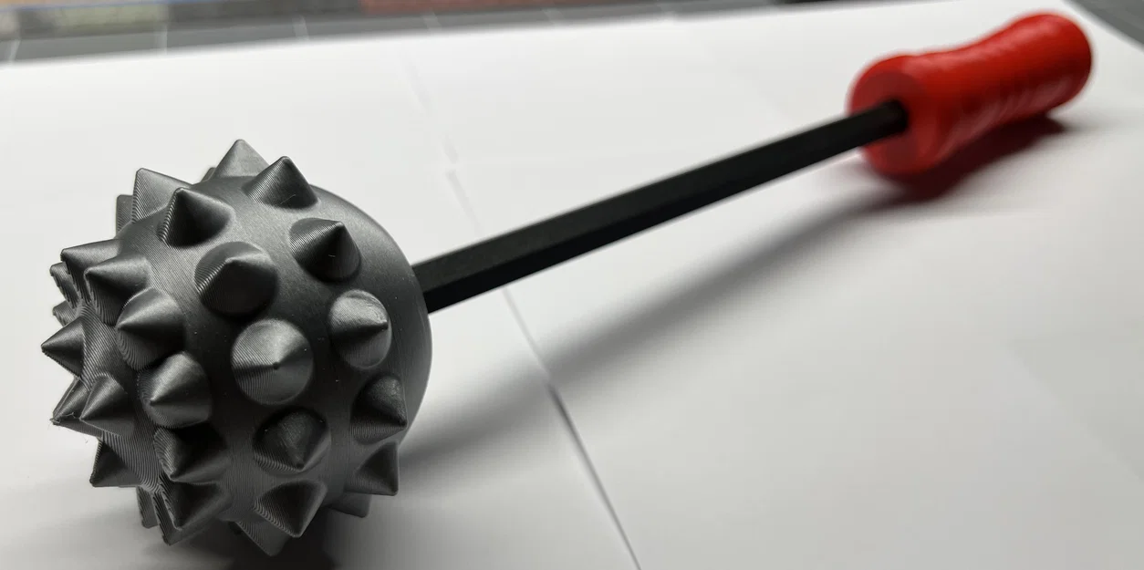 Cây gãi lưng Medieval với đầu thay thế (Interchangeable Heads) - Image 1