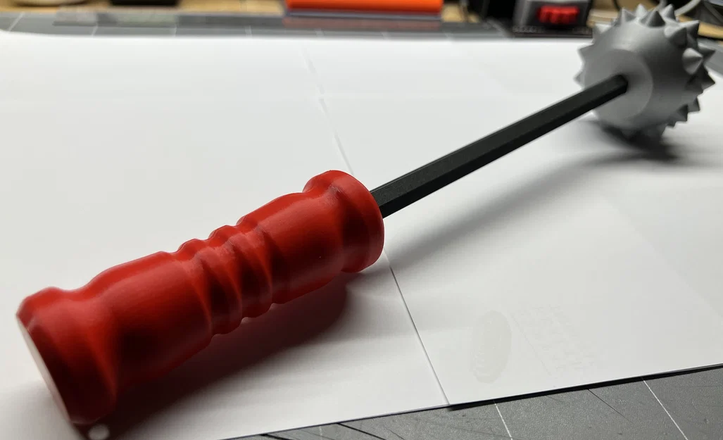 Cây gãi lưng Medieval với đầu thay thế (Interchangeable Heads) - Image 5