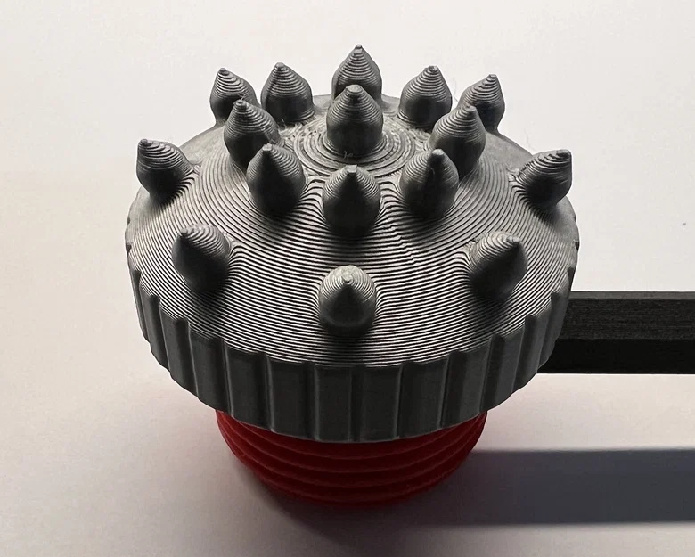 Cây gãi lưng Medieval với đầu thay thế (Interchangeable Heads) - Image 6