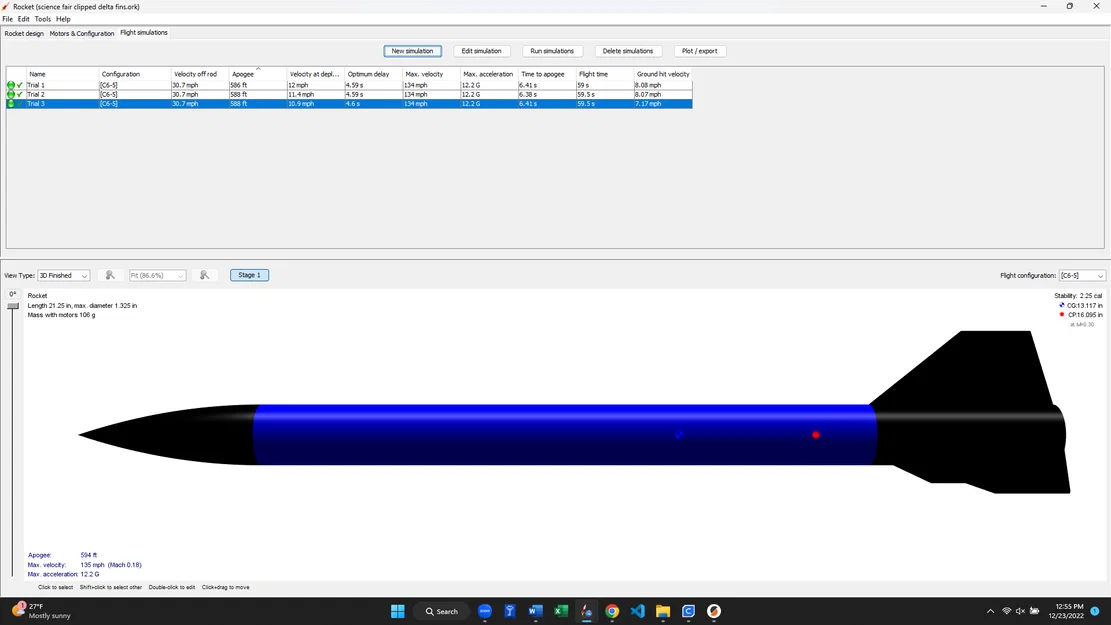 Bộ Kit Tên Lửa Mô Hình In 3D (3D Printable Model Rocket Kit) - Image 2