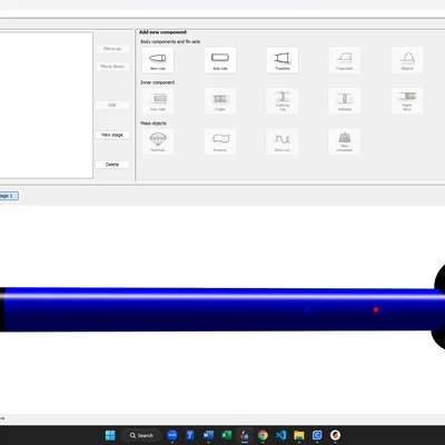 Bộ Kit Tên Lửa Mô Hình In 3D (3D Printable Model Rocket Kit)