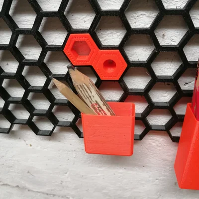 Khay đựng bút và dũa mini cho hệ thống Honeycomb Storage Wall (HSW)