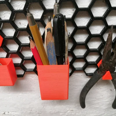 Khay đựng bút và dũa mini cho hệ thống Honeycomb Storage Wall (HSW)