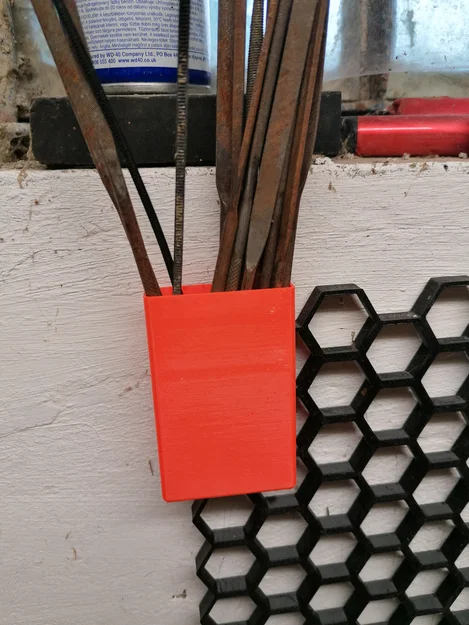 Khay đựng bút và dũa mini cho hệ thống Honeycomb Storage Wall (HSW) - Image 3