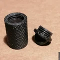 Móc khóa hộp thuốc (pillbox) với 3 ngăn (cups) khác nhau - Thumbnail 2