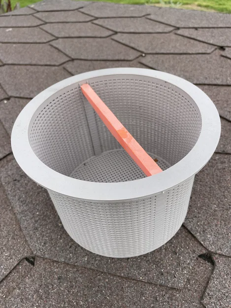 Giỏ lọc rác thay thế cho skimmer Hayward SPX1082CA (File in 3D) - Image 1