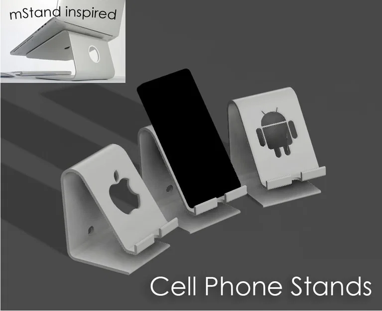 Giá đỡ điện thoại lấy cảm hứng từ mStand (mStand inspired Phone stand) - Image 1