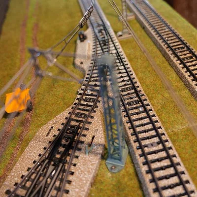 Bộ sưu tập cột điện 3D cho mô hình đường sắt H0 scale